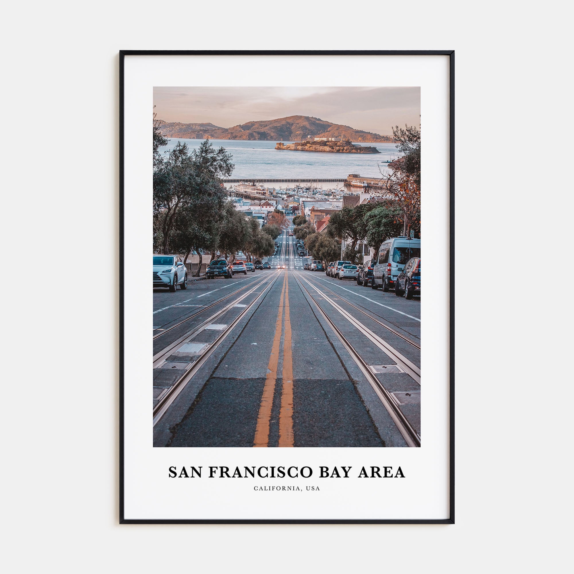 Bay Area Portrait Color No 3 Poster