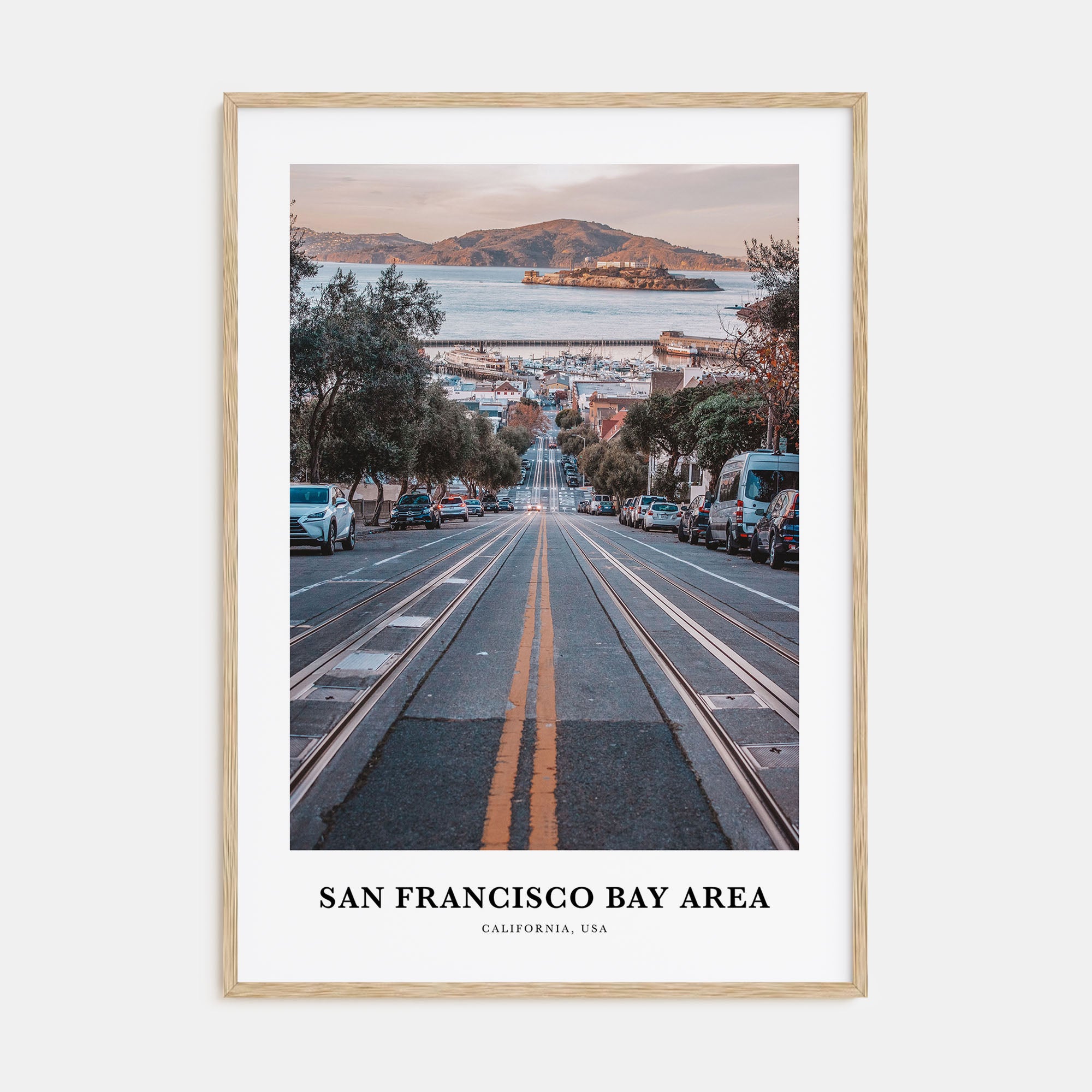 Bay Area Portrait Color No 3 Poster