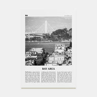 Bay Area Travel B&W No 1 Poster