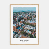 Bay Ridge Portrait Color Poster