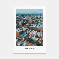 Bay Ridge Portrait Color Poster