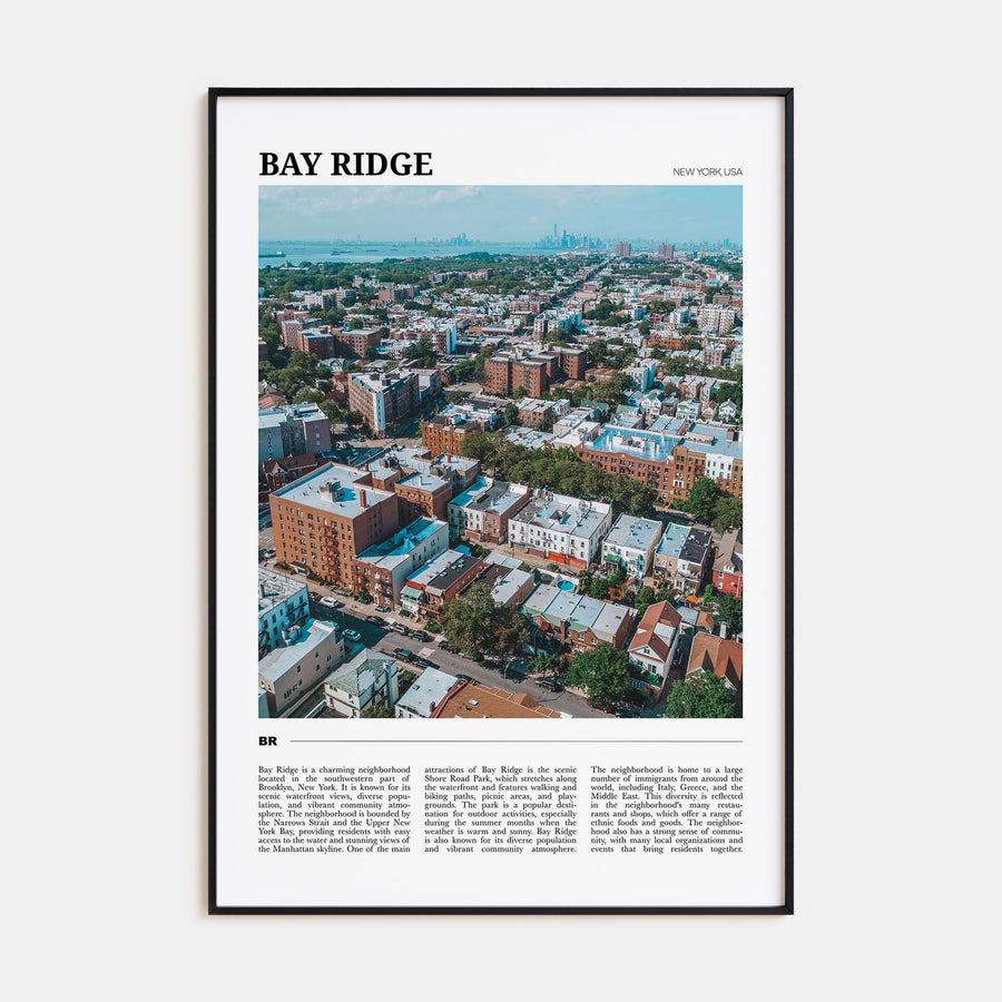 Bay Ridge Travel Color Poster
