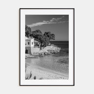 Beach House Photo B&W No 1 Poster