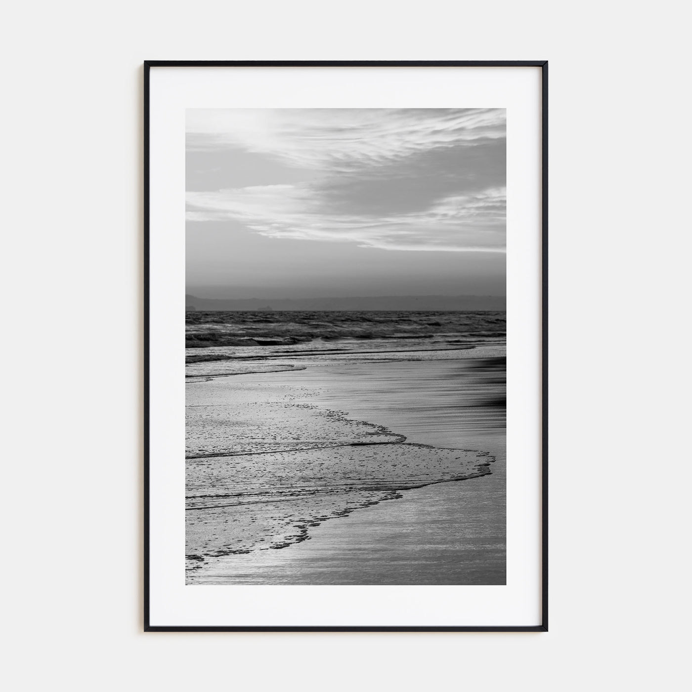 Beach Photo B&W No 2 Poster