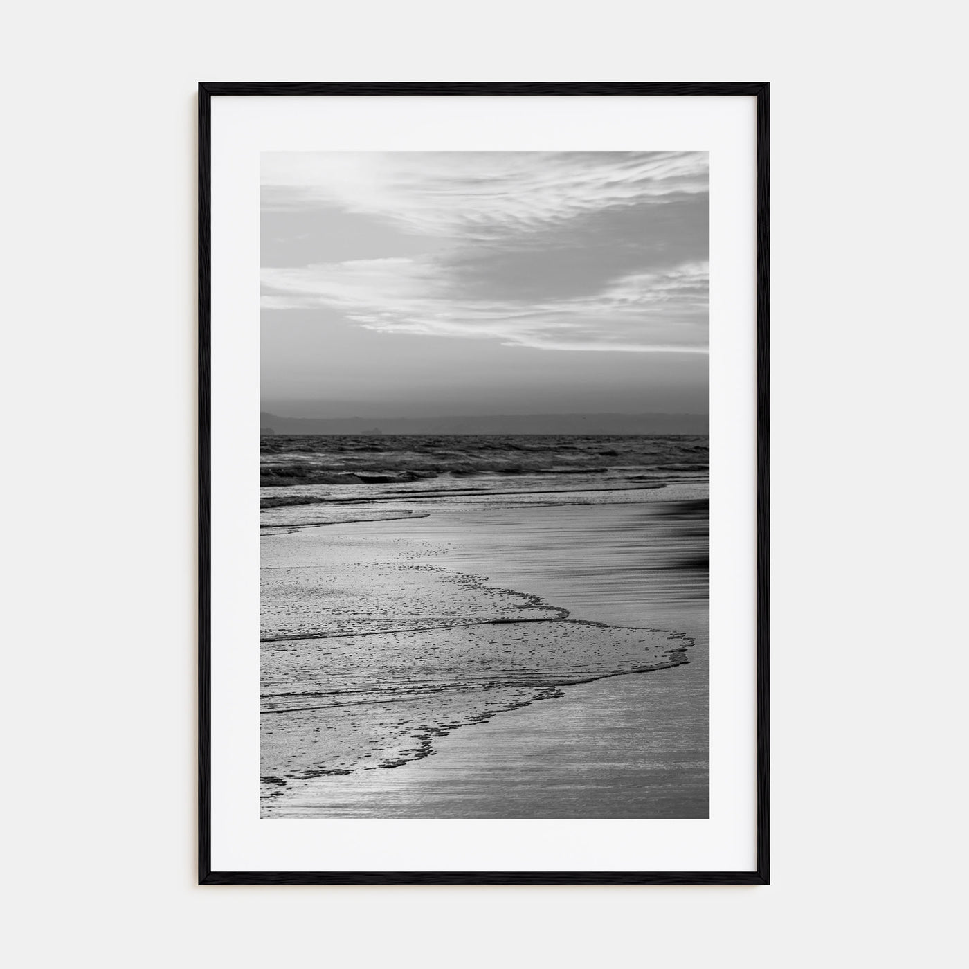 Beach Photo B&W No 2 Poster