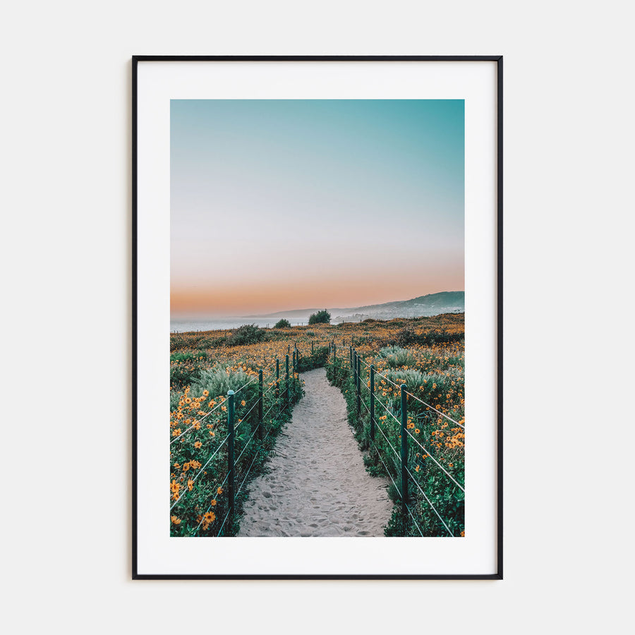 Beach Trail Photo Color No 2 Poster