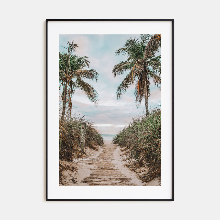 Beach Trail Photo Color No 3 Poster