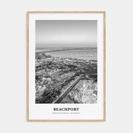 Beachport Portrait B&W No 2 Poster