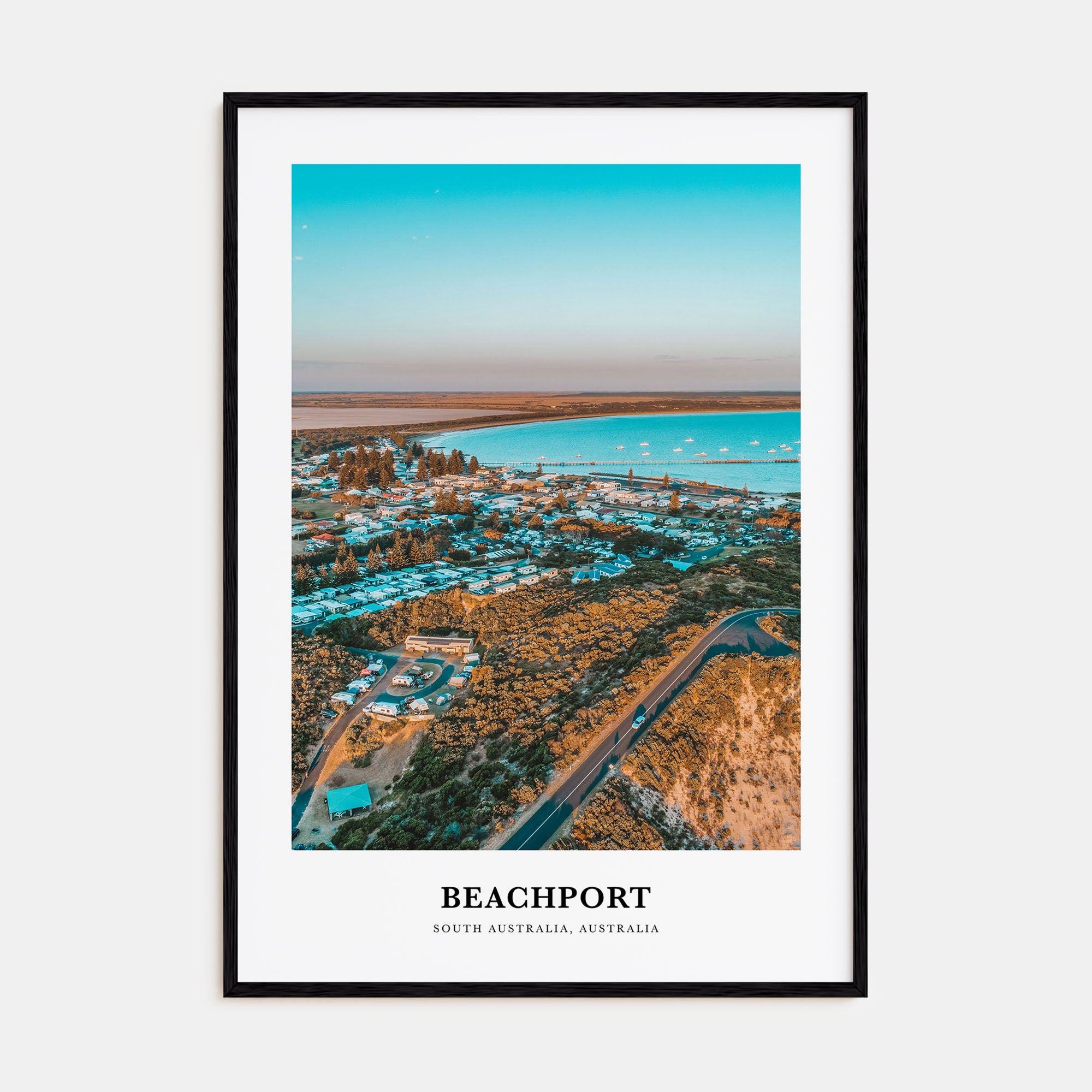 Beachport Portrait Color Poster