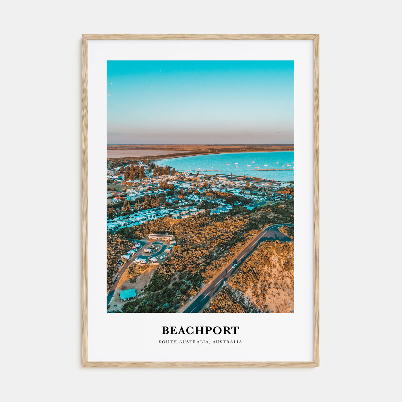 Beachport Portrait Color Poster
