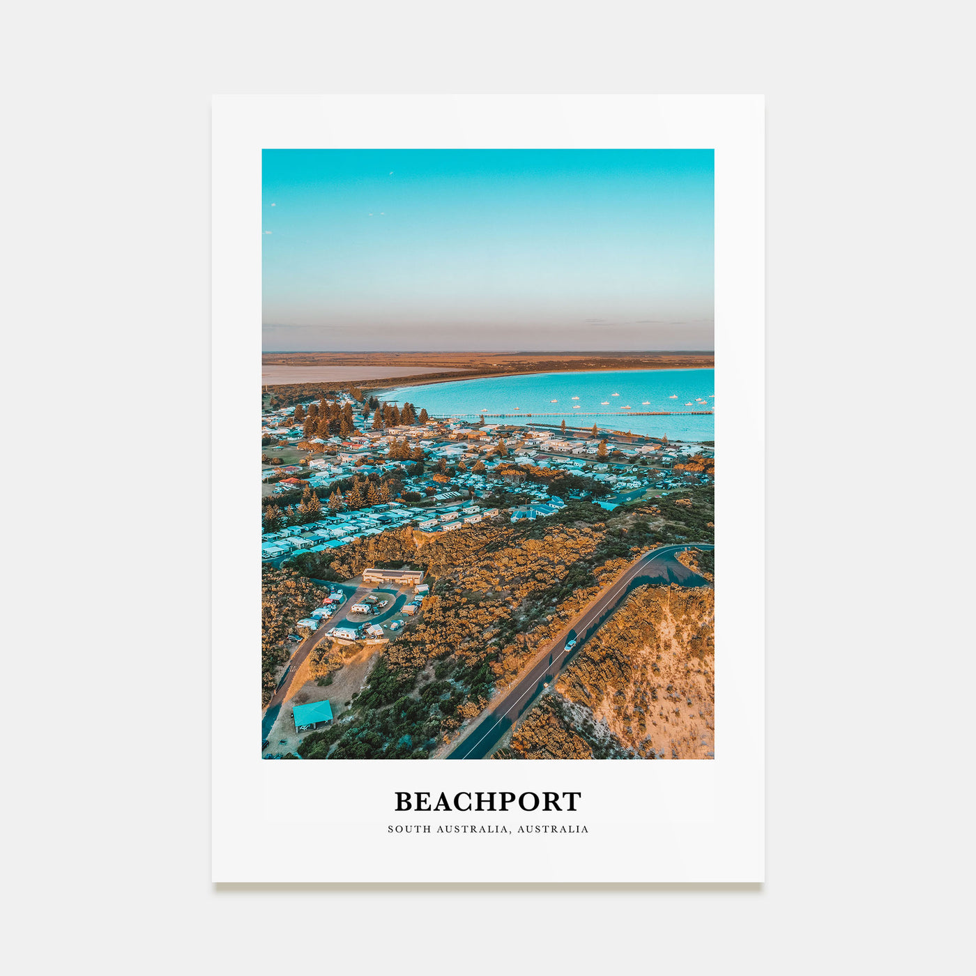 Beachport Portrait Color Poster
