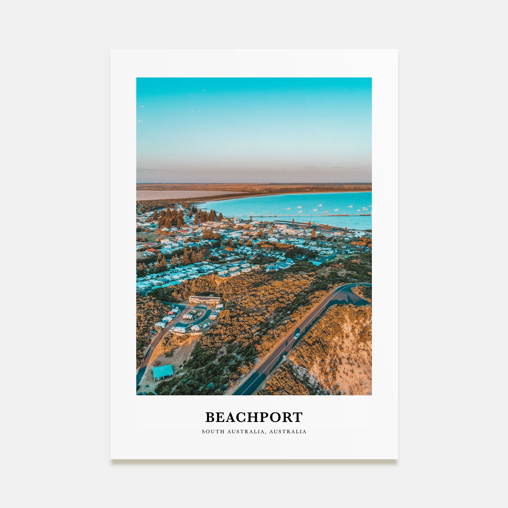 Beachport Portrait Color Poster