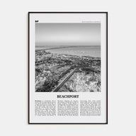 Beachport Travel B&W No 1 Poster