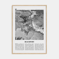 Beachport Travel B&W No 2 Poster