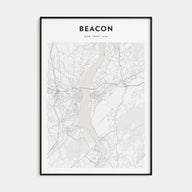 Beacon Map Portrait Poster