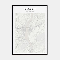 Beacon Map Portrait Poster