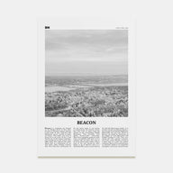 Beacon Travel B&W Poster