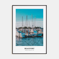 Beaufort, North Carolina Portrait Color Poster