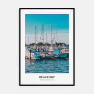 Beaufort, North Carolina Portrait Color Poster