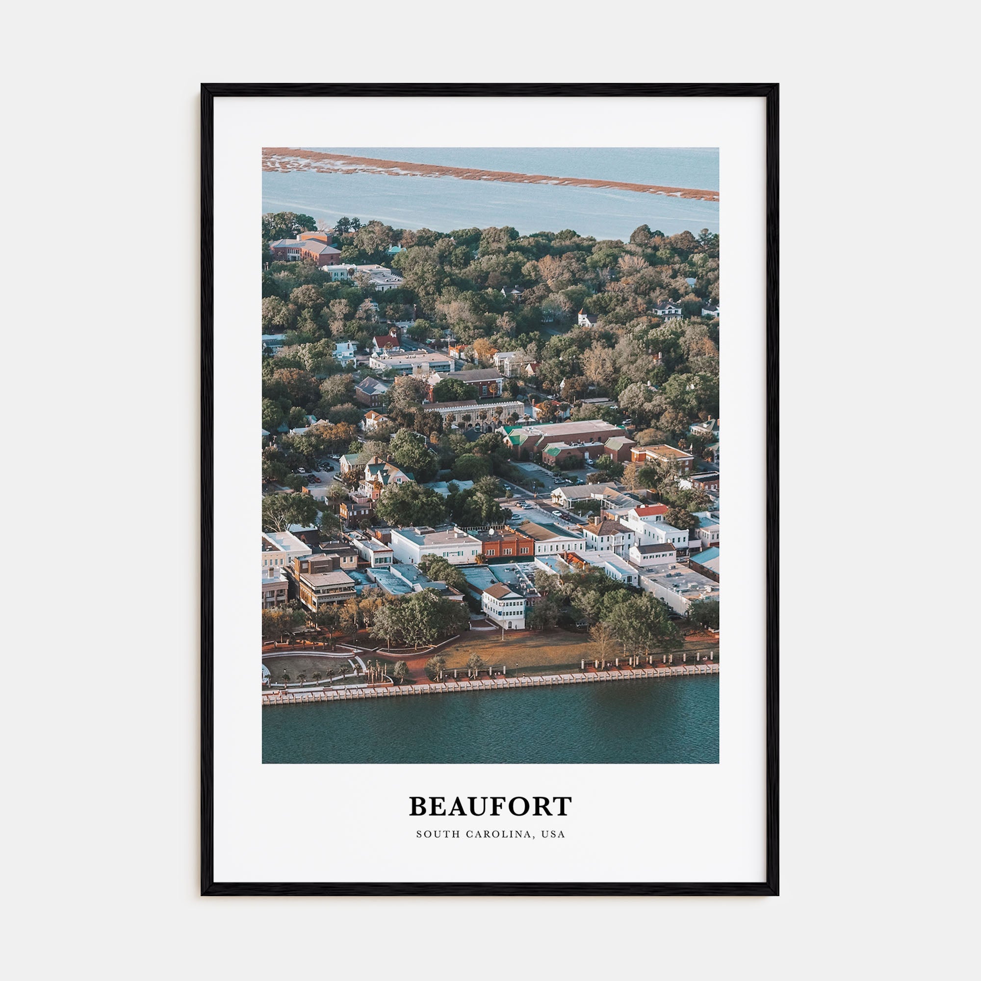 Beaufort, South Carolina Portrait Color Poster