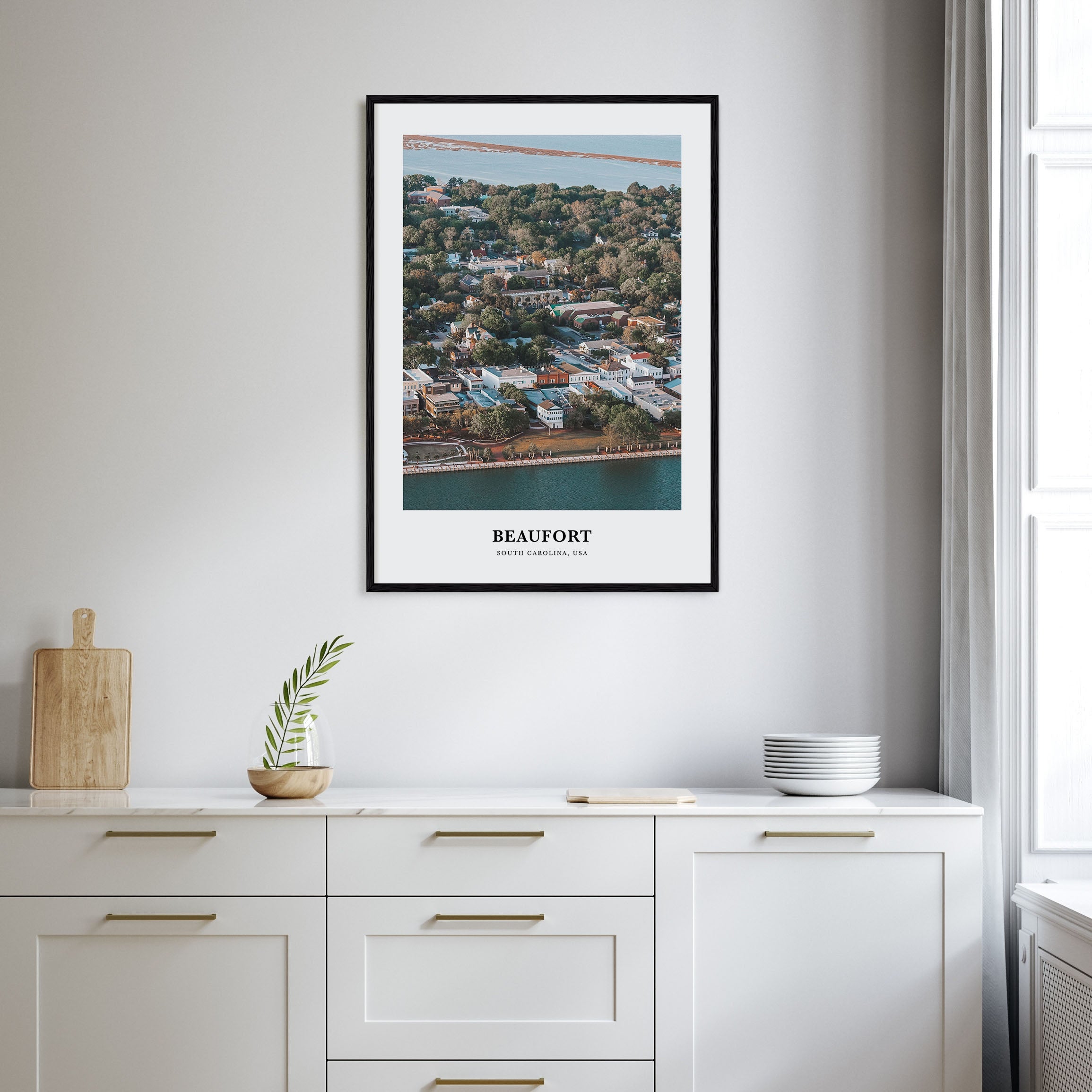 Beaufort, South Carolina Portrait Color Poster
