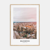 Beaverton Portrait Color Poster