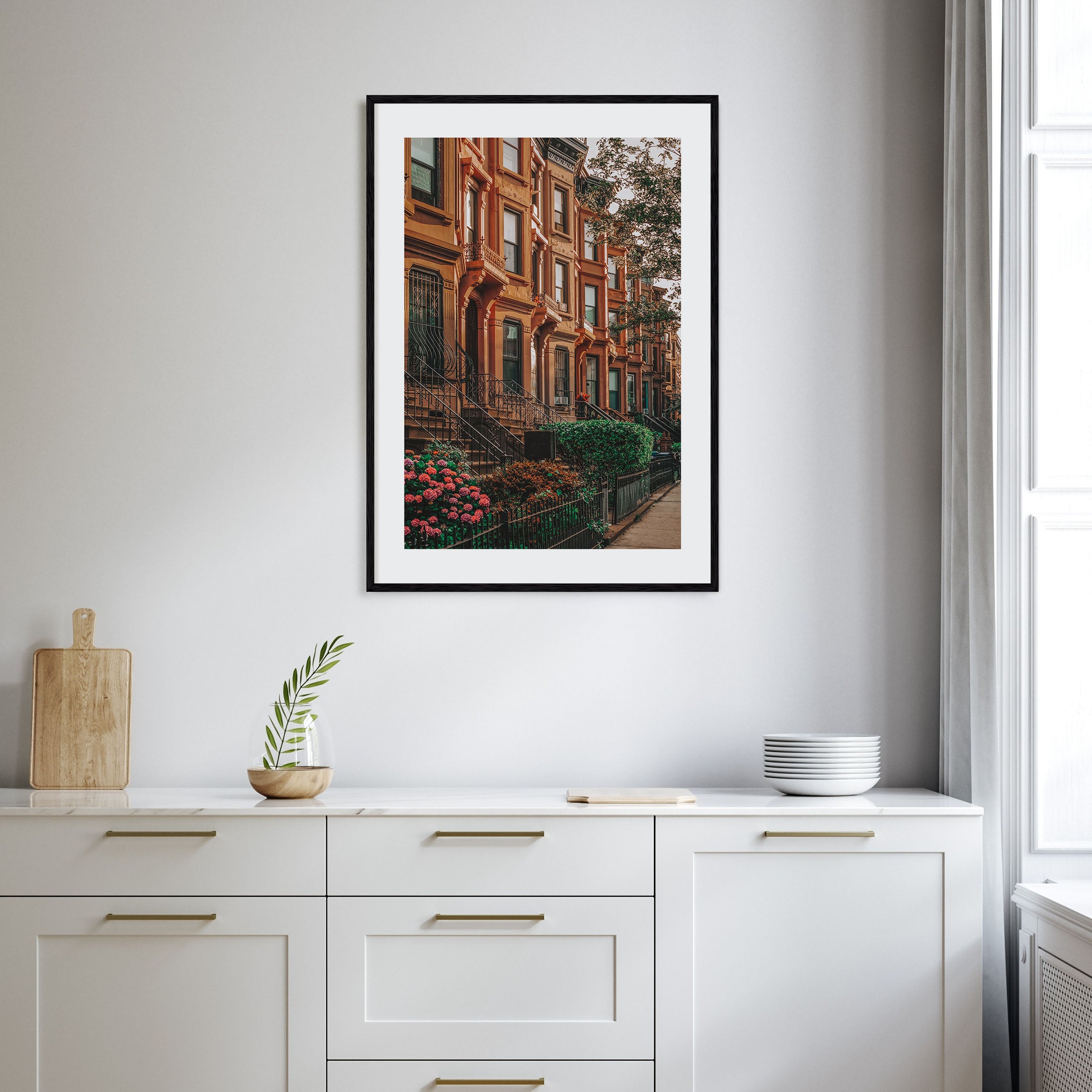 Bedford-Stuyvesant Photo Color Poster