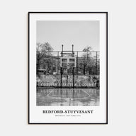 Bedford-Stuyvesant Portrait B&W Poster