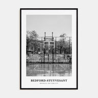 Bedford-Stuyvesant Portrait B&W Poster