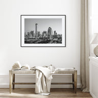 Beijing Landscape B&W Poster