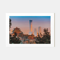 Beijing Landscape Color Poster