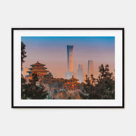 Beijing Landscape Color Poster