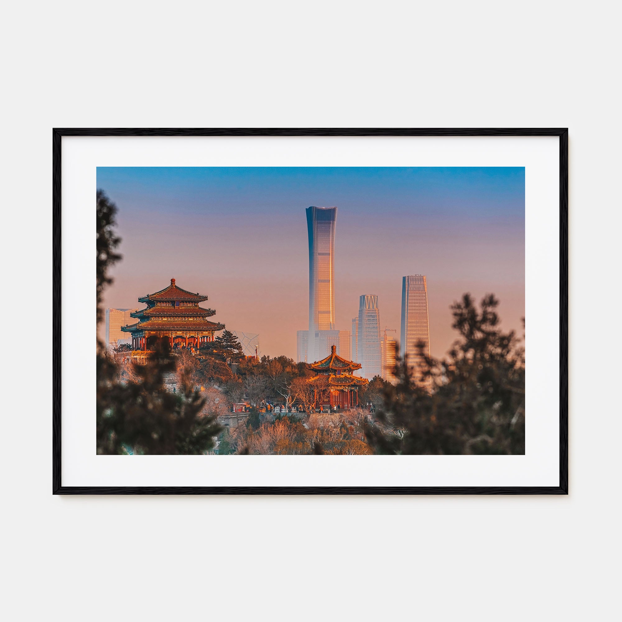 Beijing Landscape Color Poster