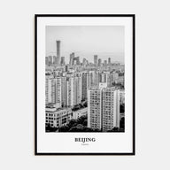 Beijing Portrait B&W No 3 Poster