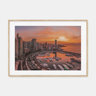 Beirut Landscape Color Poster