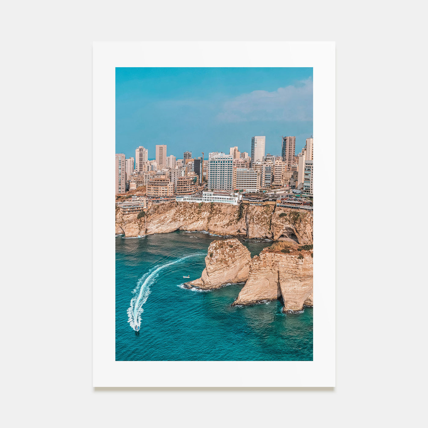Beirut Photo Color Poster