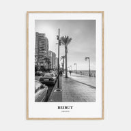 Beirut Portrait B&W No 1 Poster
