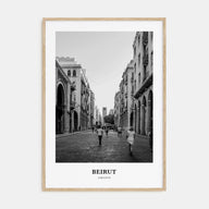 Beirut Portrait B&W No 3 Poster