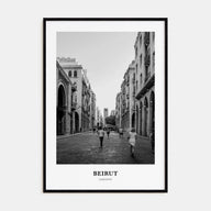 Beirut Portrait B&W No 3 Poster
