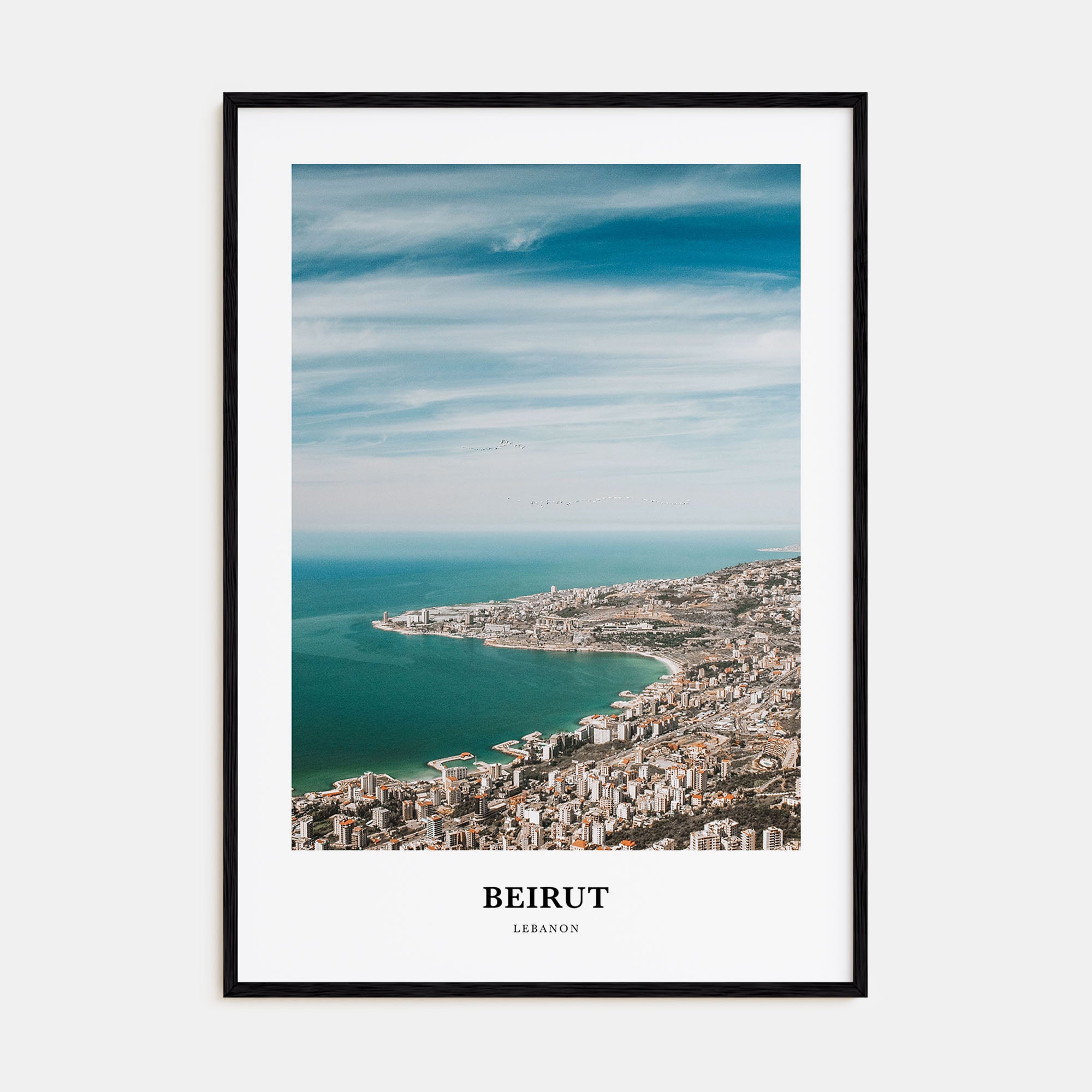 Beirut Portrait Color Poster