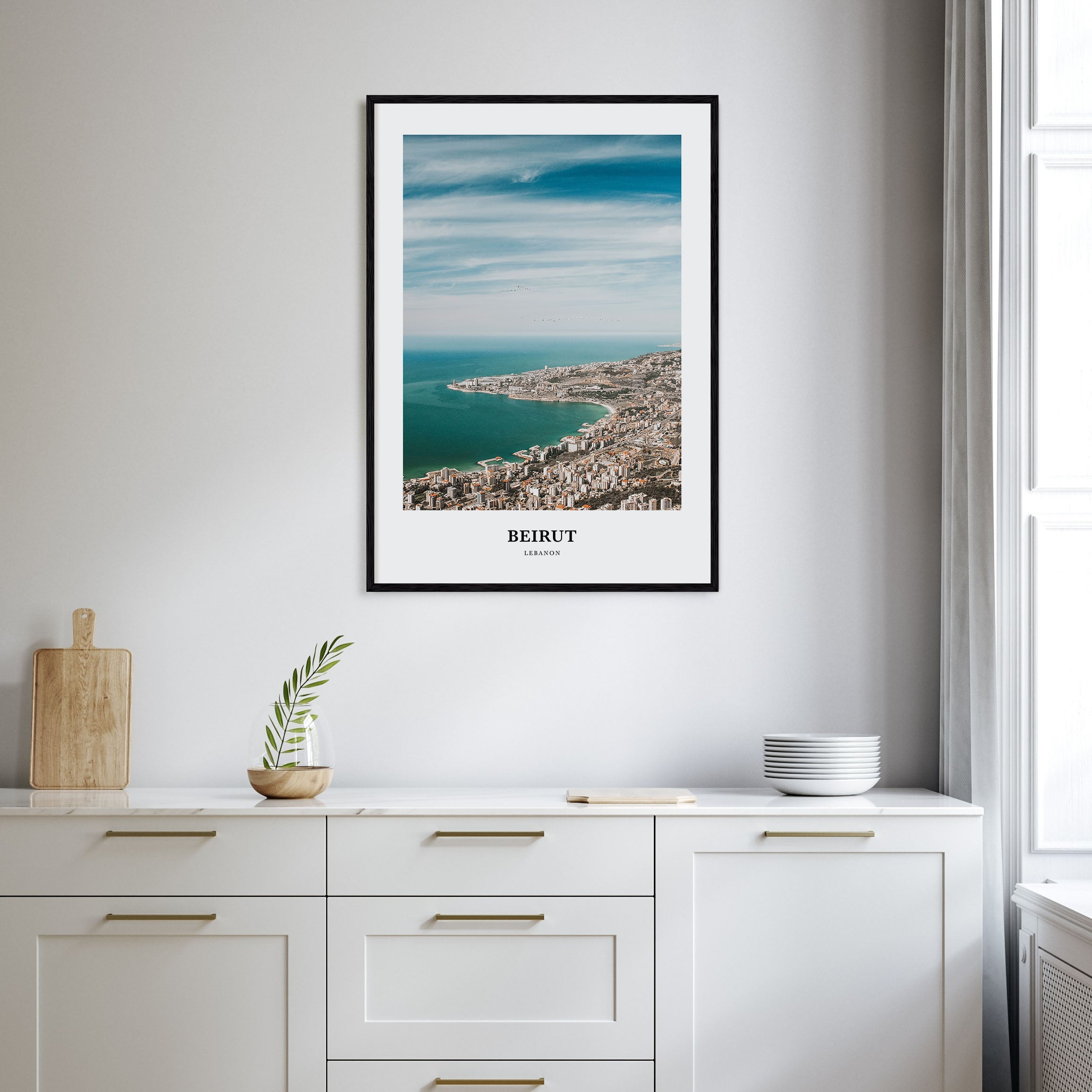 Beirut Portrait Color Poster