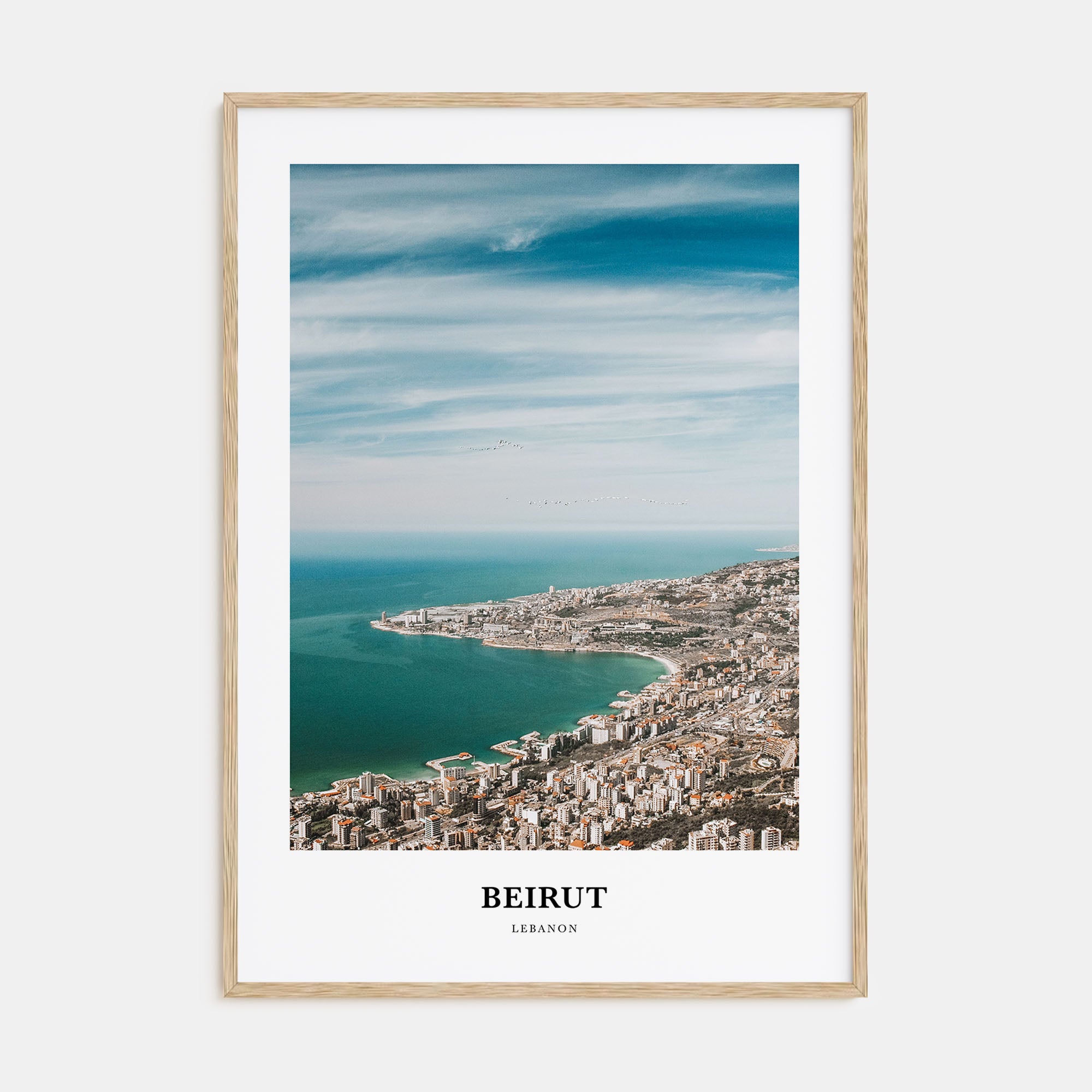 Beirut Portrait Color Poster