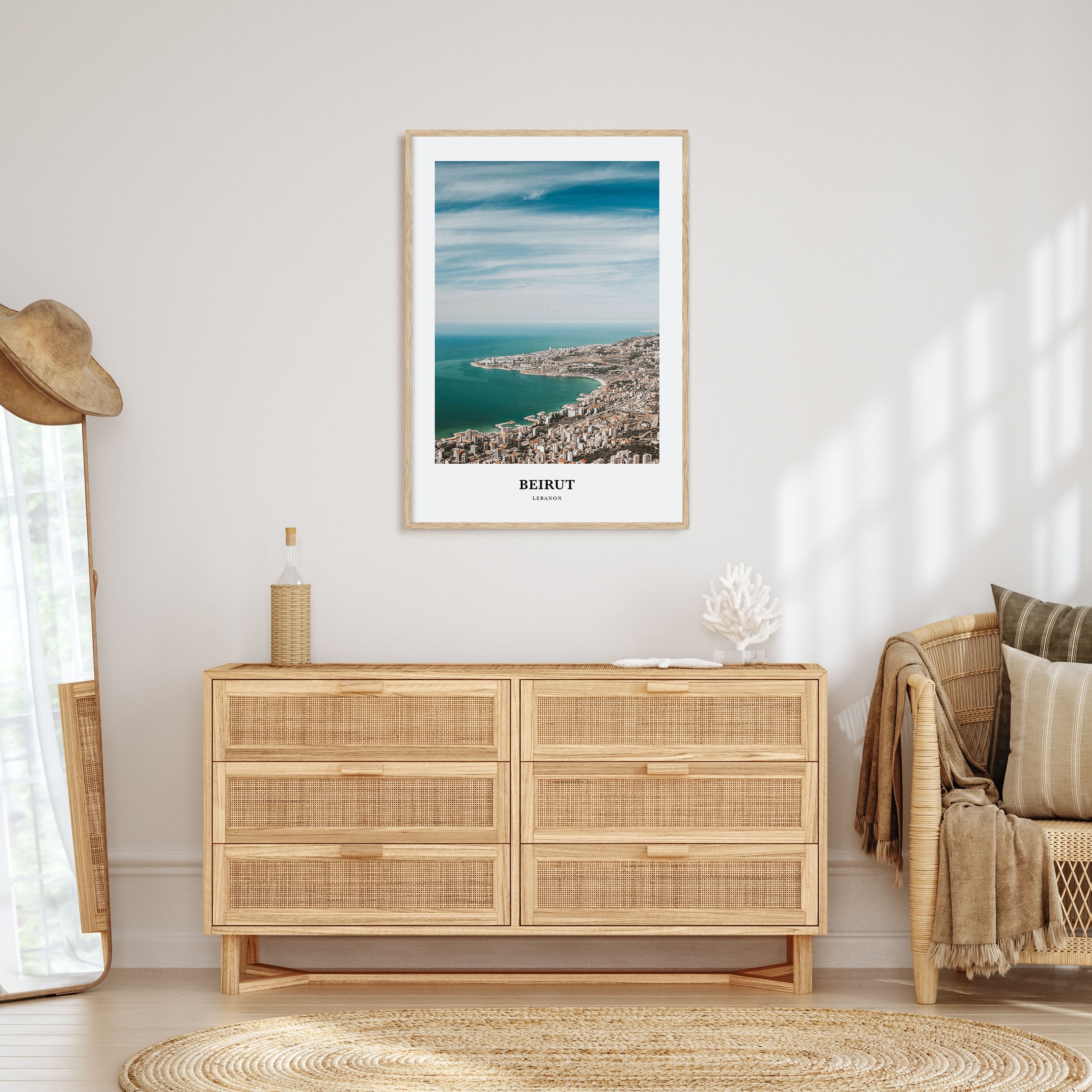 Beirut Portrait Color Poster