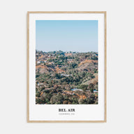 Bel Air Portrait Color Poster