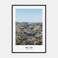 Bel Air Portrait Color Poster