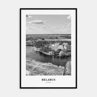 Belarus Portrait B&W Poster