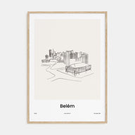 Belém Drawn Poster
