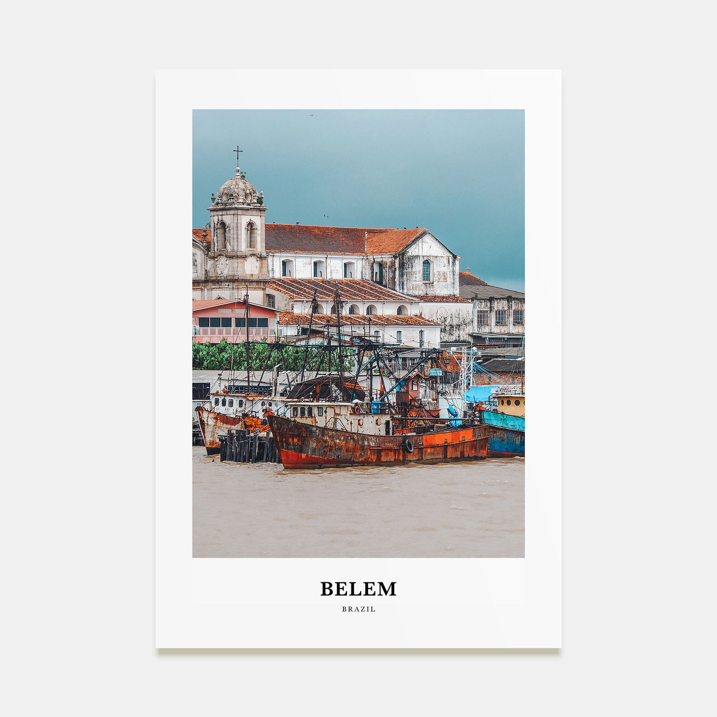 Belém Portrait Color Poster