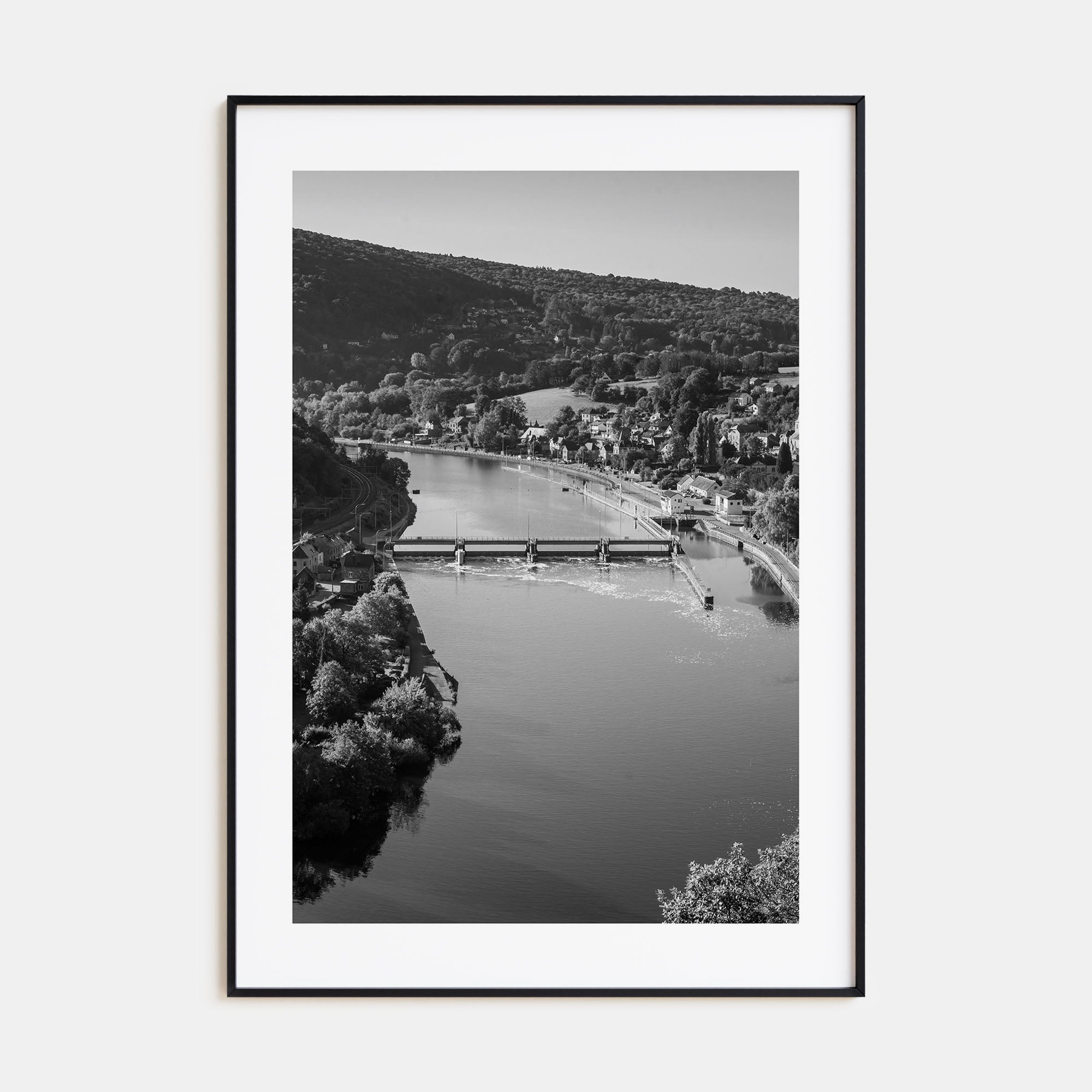 Belgium Photo B&W Poster