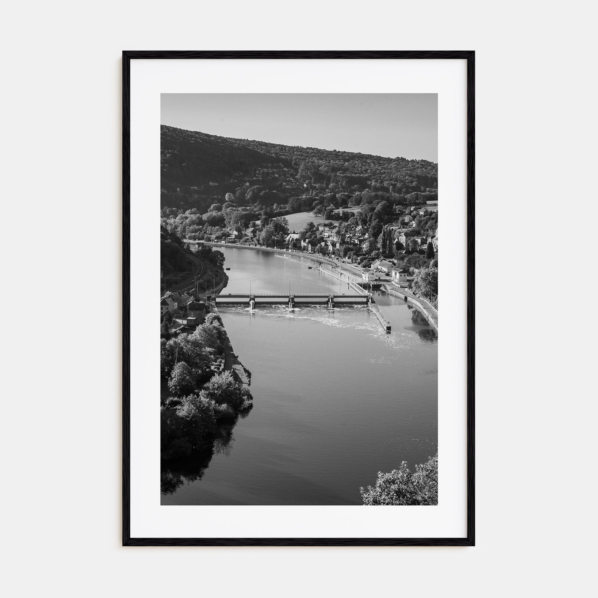 Belgium Photo B&W Poster